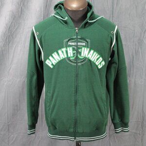 Soccer Hoodie - Panathinaikos FC Crested Logo - Men's Large